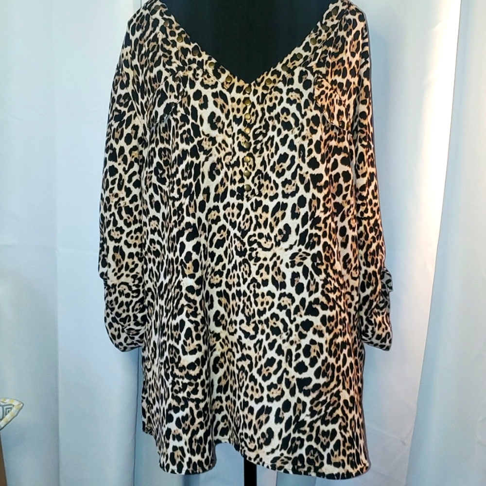 Leopard print Blouse 🐆